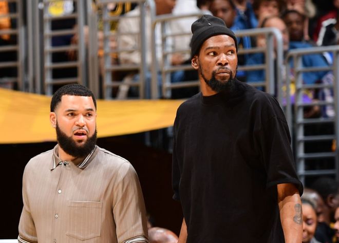 杜兰特带伤复出火箭迎战湖人寻求扳平总比分